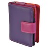 Golunski Graffiti 'China Rose' Soft Leather Small Womens Purse Wallet