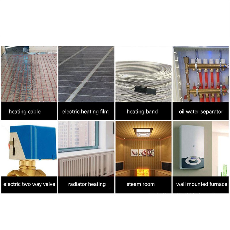 Smart Thermostat 16A Remote Control Programmable Anti Interference Wifi Touch