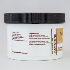 GARDEN STATE SOAPSTONE™ - The Original Wood Wax™ - Wood Scratch Repair Includes Carnauba Wax - Wood Cleaner Furniture Wax