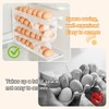 Egg Storage Fridge, Automatic Rolling Fridge Organiser, Eggs, Egg Storage