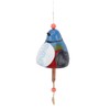 Resin Bird Wind Chime Resin Wood Hand Painted Delightful Melody