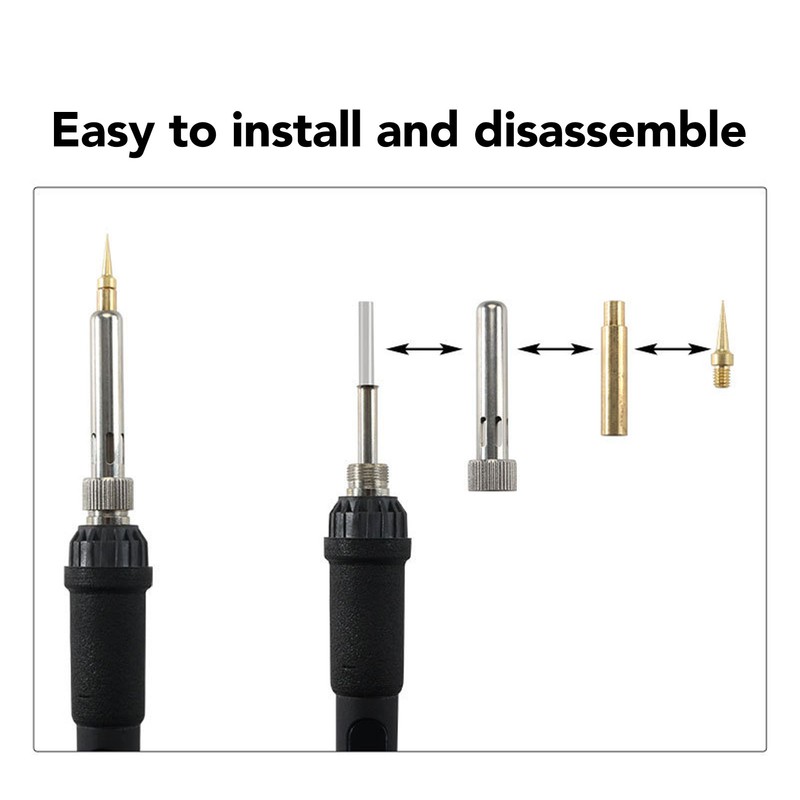 Digital Soldering Iron Kit Universal Electric Soldering Iron with LCD