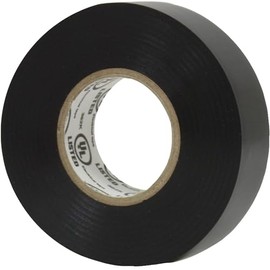 Power Gear, Black, PowerGear Electrical Tape, 60 Ft Long Roll, 3/4 Inch Wide, Indoor Rated, UL Listed, 18160, Feet