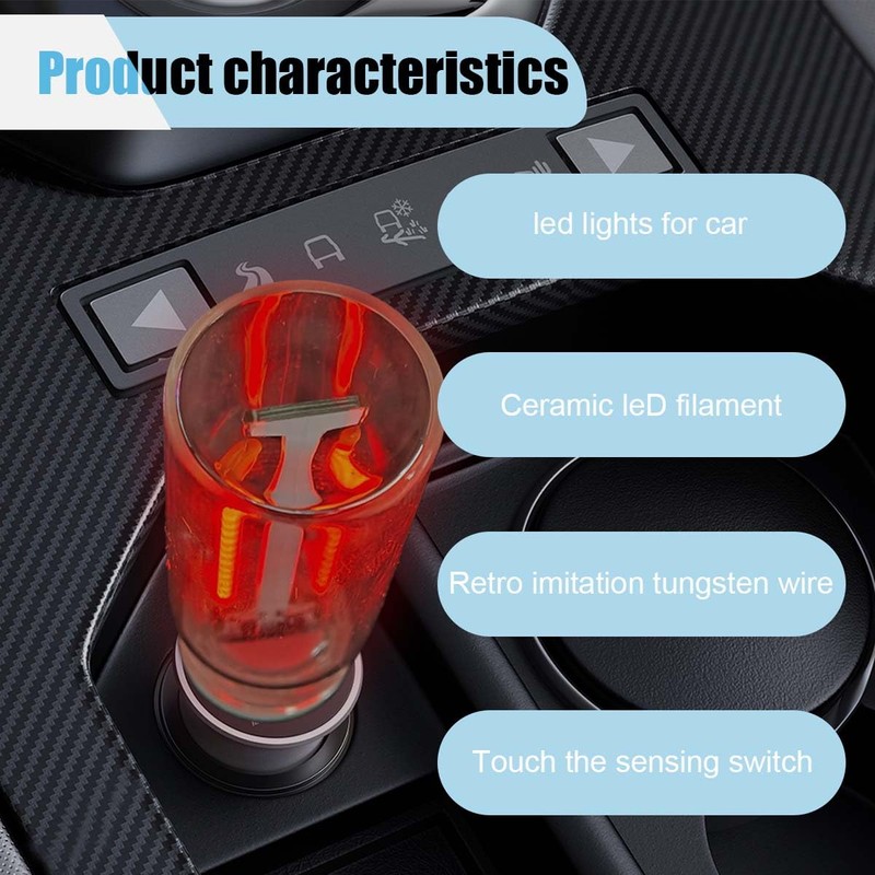 USB LED Atmosphere Light - Plug-in USB Ambient Retro Lamps,