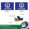 Air Force Emblem Veteran Flags 3x5 Outdoor Double Sided- Military