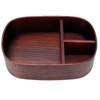 Wooden Lunch Box Portable Food Container Tablewares for Home Office