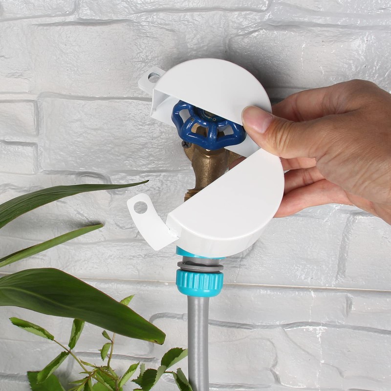 Outdoor Faucet Lock System -Gate Valve LockoutDevice -Prevent Water Theft