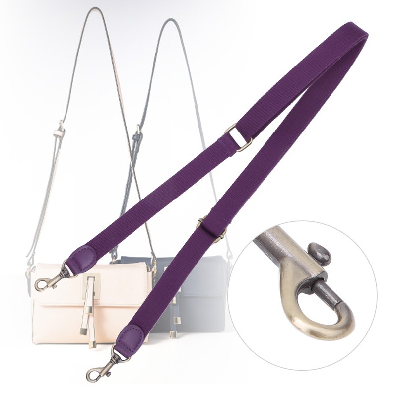 Handmade DIY Patchwork Accessories Adjustable Crossbody Bag Leather Strap for