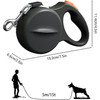 Heavy-Duty Retractable Dog Leash 16-Foot - Auto-Brake & 360° Tangle-Free