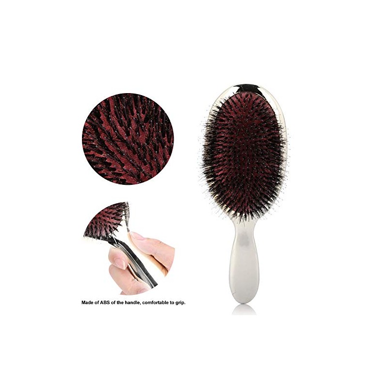 Peine para el cabello con cerdas cepillo antiestático masaje Peine