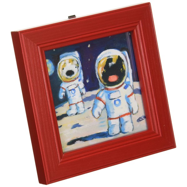 yu-pawa- Lisa and Gas Pearl Art Frame Mini "Moon Walk