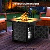 Ciays Ciays Propane Fire Pits 28 Outdoor Gas Fire Pit,