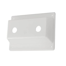 New Upgraded Faucet Bezel Stand Off Faucet Cover （White）