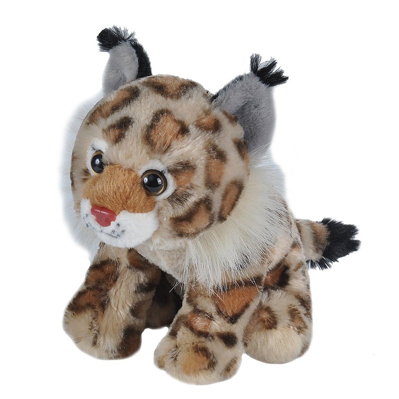 Wild Republic Bobcat Plush, Stuffed Animal, Plush Toy, Gifts for