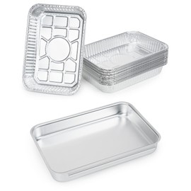 Stanbroil 93305 Catch Pan for Weber Genesis II 3 Burners & Spirit 2/3 Burners, Grease Tray with 15-Pack Foil Liners for Genesis II e-310 e-315 e-325 e-330 e-335 & Spirit e-220 e-320 e-330