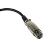 HQRP 3.5mm to XLR Female 3-pin Cable Cord fits Audio-Technica