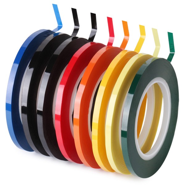 Mr. Pen- Whiteboard Tape, 8 Pack, Assorted Colors, Thin Tape