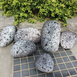 Qupace Set of 6 Simulated Stone Decoration Pillow Covers Rock Cushion Cover Floor 3D Pillowcase Simulated Stone Pillow Cover