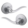 Kwikset Tustin Interior Privacy Door Handle with Lock, Door Lever