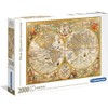 Clementoni 32557.3 Clementoni-32557-Collection-Ancient Map-2000 Pieces, Multi-Colour