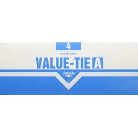 Yamato Value Tie A Pure Cotton Elasticity Hoot Tie 4 # # # # 10 cm X 4.5 m, 10 Rolls 445827 
