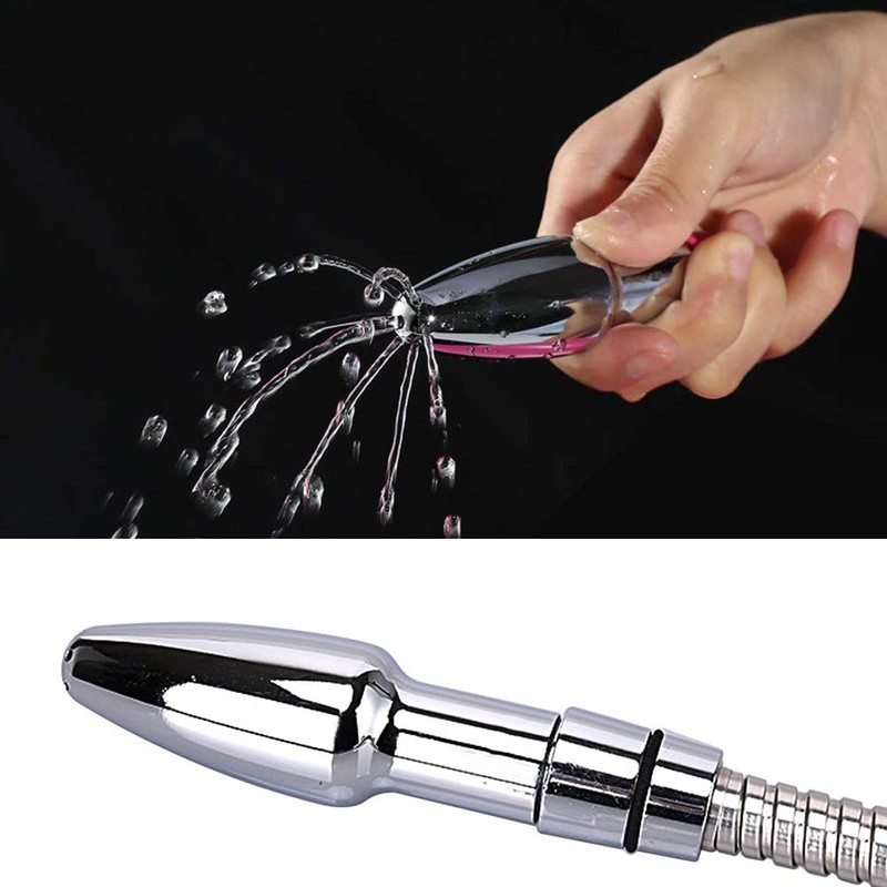 Metal Nozzle Clean Shower Head, 2 Shower Heads 3 Aluminum