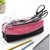 ARPAN Large Pencil Case with Double Zipper Fabric Pencil Case