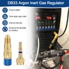 Jiotar QDB33 Argon Hose Quick Connect Fittings Set, Argon Inert