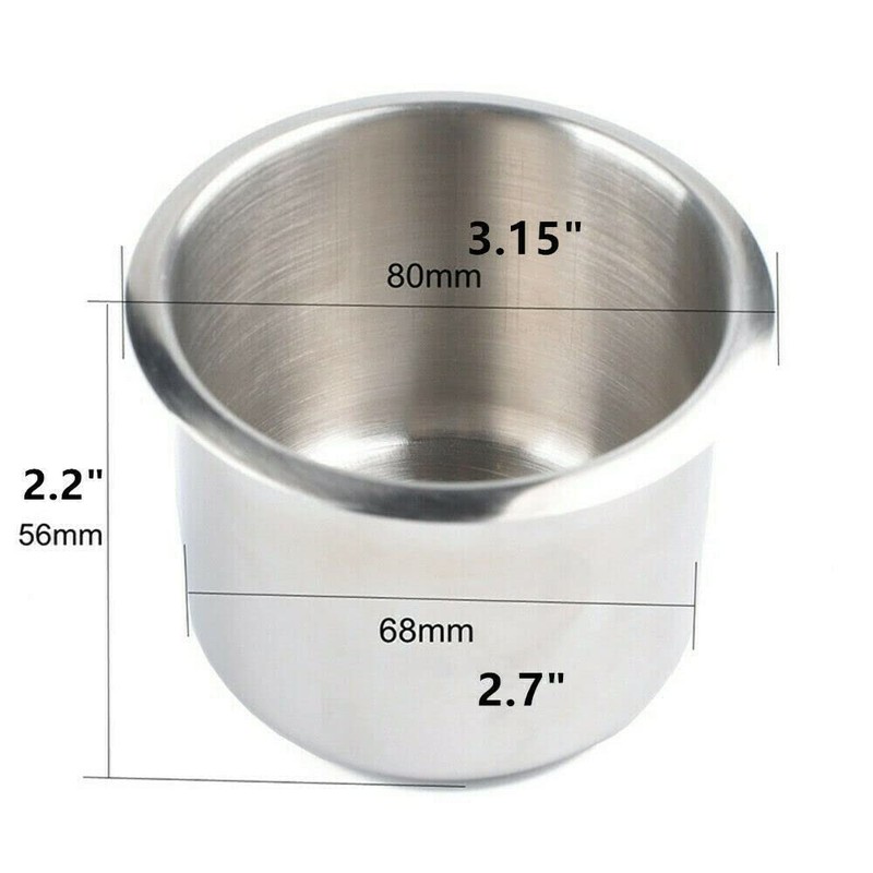 2Pcs Cup Drink Holder for Marine Boat Camper Truck RV