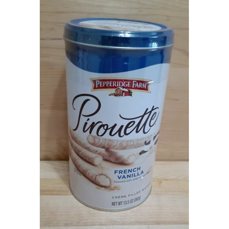 PEPPERIDGE FARM 3[three NEW PEPPERIDGE FARM PIROUETTE FRENCH VANILLA CREME