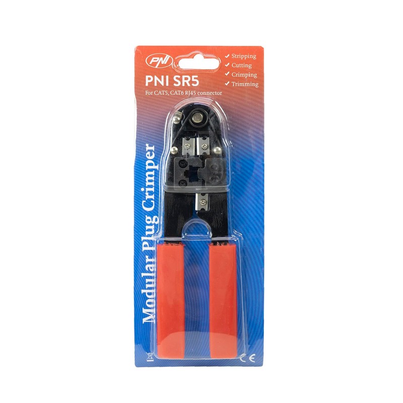 PNI SR5 Pliers for Cutting, Stripping Cable and Crimping RJ45