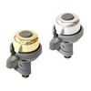 扇工業 (Ohgi Industry) ウィンドベル 真鍮 ゴールド/グレー 直径φ41mm 455-00147/OH-1000B