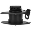 SIXRUN Plastic Drain Valve, Black Plastic Drain Valve with Rope
