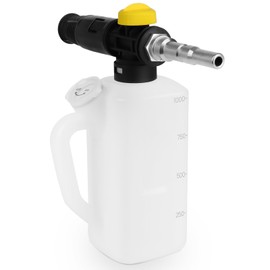 DERASL Snow Foam Lance Foam Cannon for Nilfisk Alto/KEW/WAP/Kranzle,1L Foamer Bottle with Adjustable Soap Sprayer Nozzle,Foam Gun for High Pressure Washer