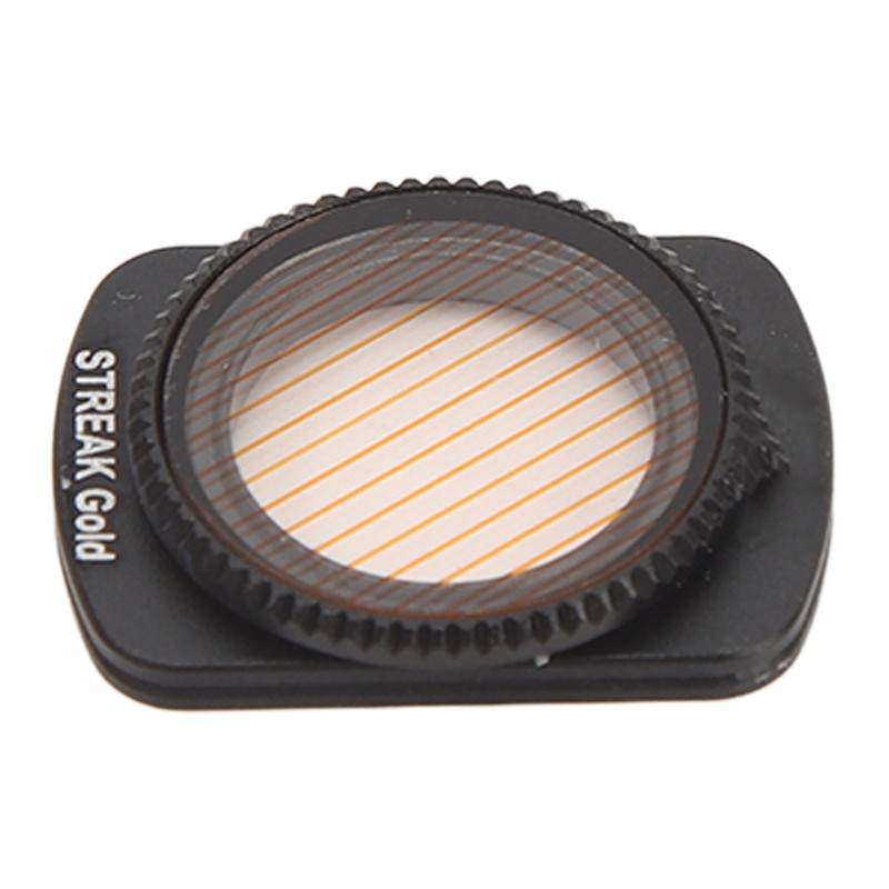 Streak Effect Action Camera Lens Filter HD Coated Slim Aluminum