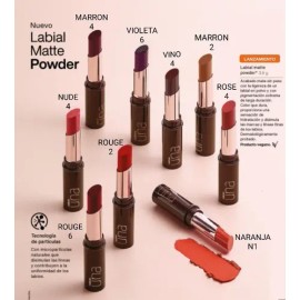 Natura Una Labial Matte Powder 3.5 Gr.                                                                                                                