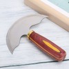 Leather Knife Cutting Trimming Tool Round Shape Imported Steel DIY