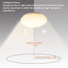 12W Round LED Ceiling Light Waterproof Motion Sensor Ceiling Lamp