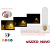 Satco 25W T10 Tubular Bulb - Medium Base - Frosted