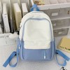 Backpack Simple Style Waterproof Versatile Large Capacity Laptop Work Business