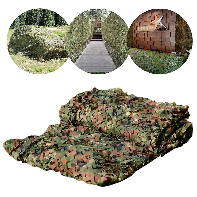 Sitong Camouflage Netting 150D Hunting Woodland 2x3m=6.56x9.84ft