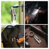 TUNENGE S12Plus Keychain Flashlight，610 High Lumen EDC Pocket Flashlight,USB C