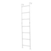 7-Step Wall Mounted Steel Ladder, Window Well Loft Ladder for