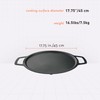 Solo Stove Large Cast Iron Griddle Top, Cookware for Bonfire