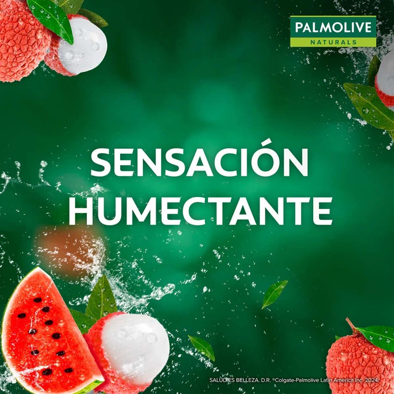 Jabón de Tocador Palmolive Naturals Sandía y Lychee 4x120 g