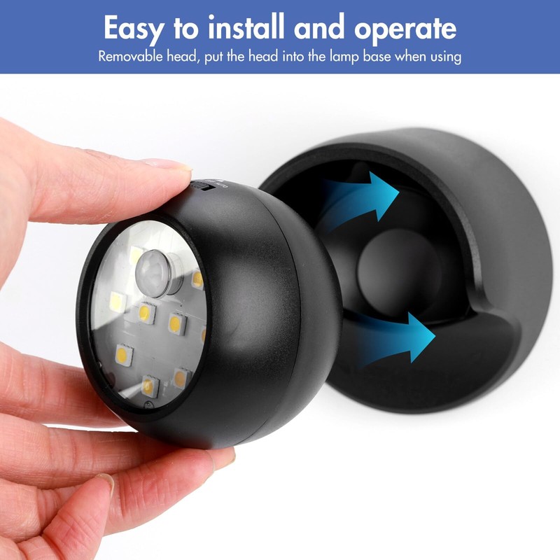 Motion Sensor Outdoor Lights - Outdoor Motion Sensor Light Battery