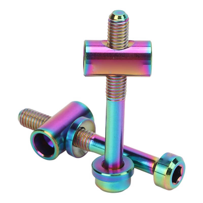 2 PCS RISK M5 X 40mm Bike Seatpost Screw Seat