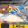 RC Airplane 2.4GHz 4CH RC Plane 6-axis Gyro Gliding Aircraft