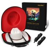 Anysiny Hat Box for Travel-Crush Proof Hat Travel Case for