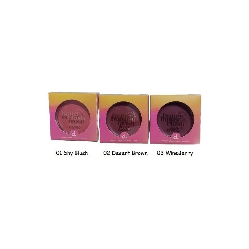 Rubor En Crema Butter Blush Multiusos Dapop